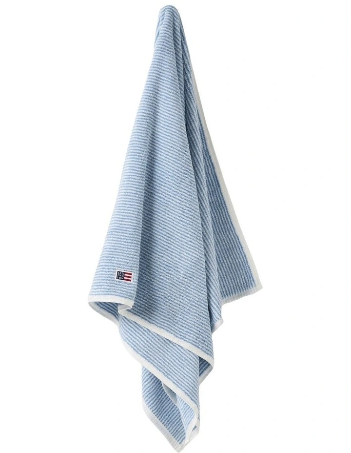 Icon Original Striped Towel Range in Blue