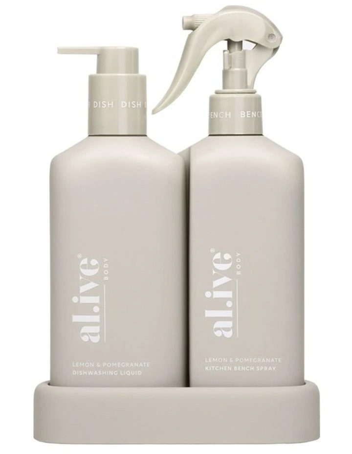 Bench Spray & Dishwashing Liquid Premium Kitchen Duo