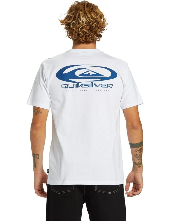 Orbital Oversized Short Sleeve T-Shirt in White