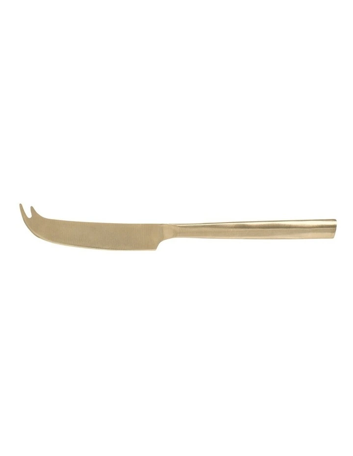 Novaro Cheese Knife Set 3 Piece in Gold
