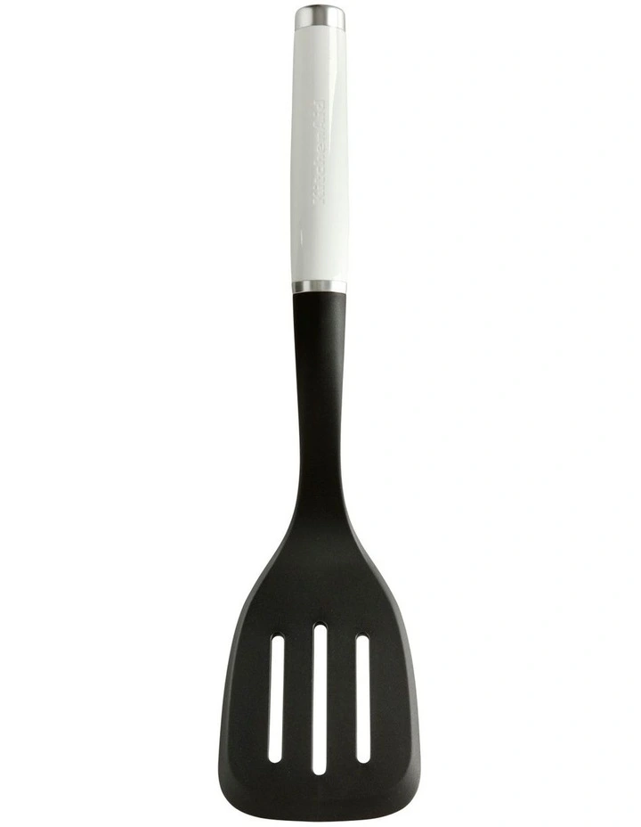 Classic Slotted Nylon Turner White