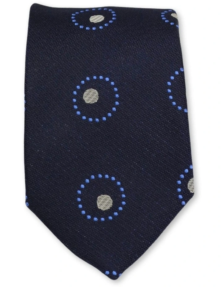 Poney Spot Tie in Navy