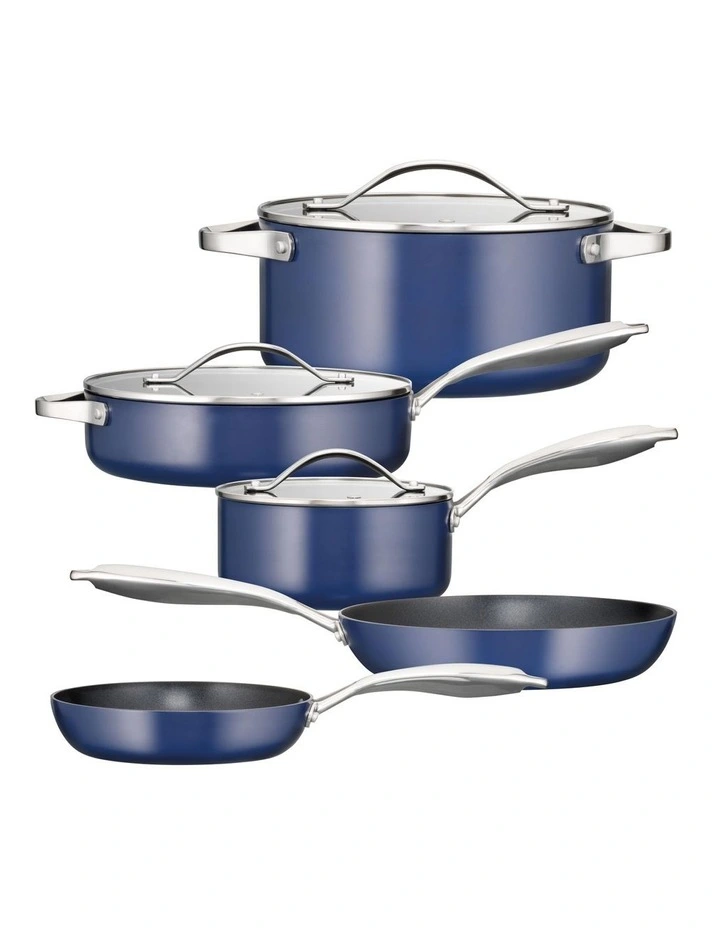 5 Piece Cookset - Midnight Blue