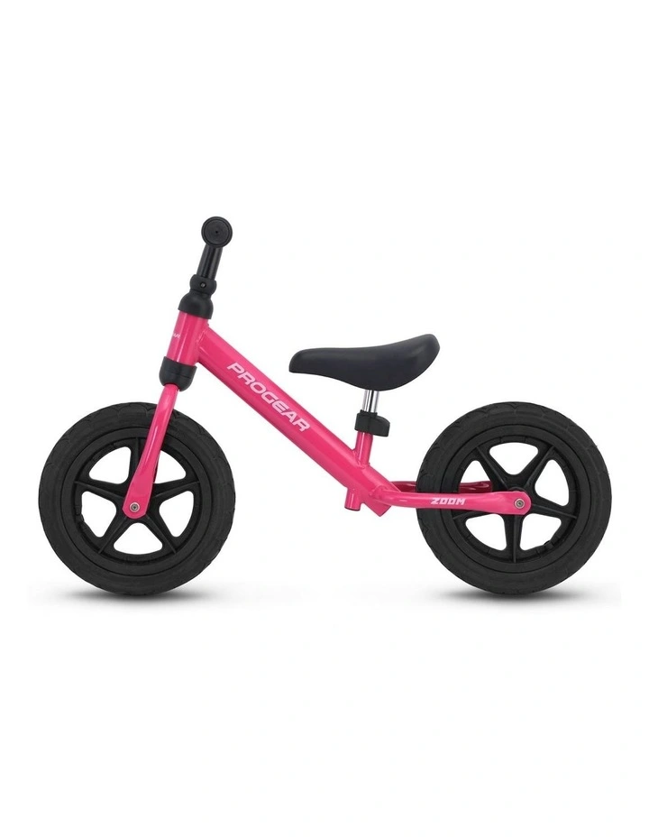 Zoom Kids Balance Bike in Pink