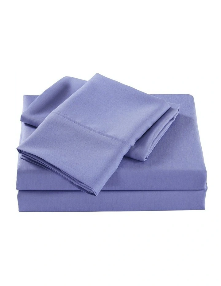 Bamboo Cooling Sheet Set in Mid Blues