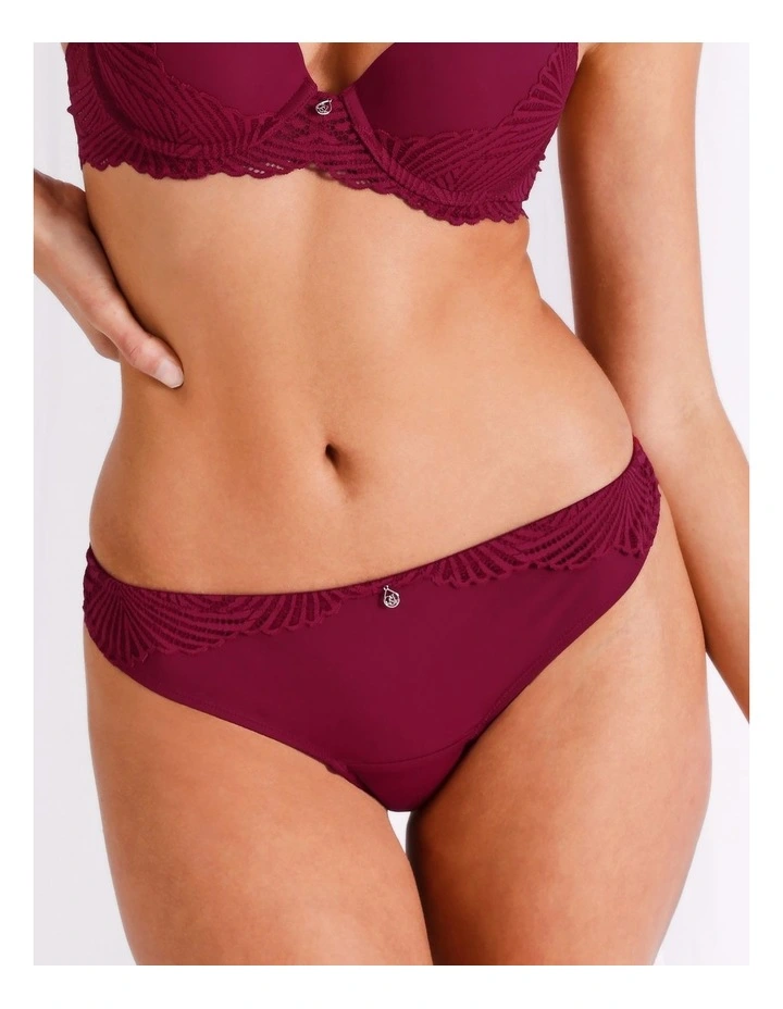 Harlow Bikini in Plum