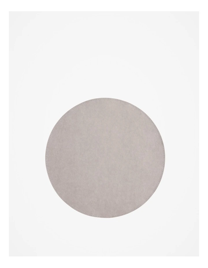 Osten Large Placemat in Pale Grey
