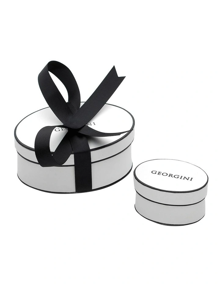 Petite Circle Silver Stud Earrings