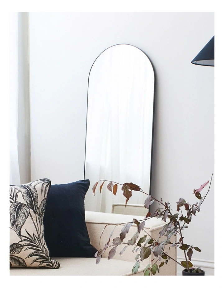 Circa Arch Black Mirror 160x50cm