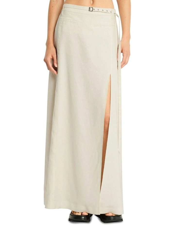Hudson Maxi Skirt in Wax