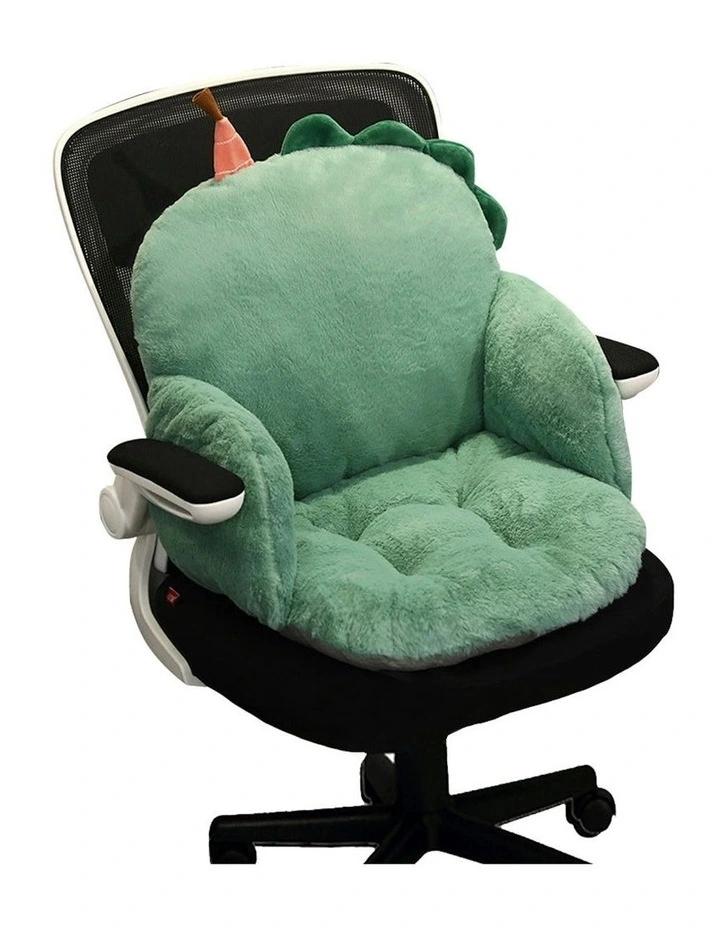Dino Shape Cushion in Green
