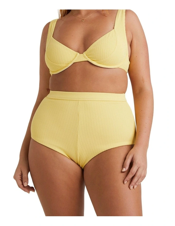 Sunrays Avalon Bikini Bottom in Pineapple