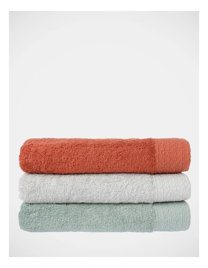 Organic Towel Range in Sage