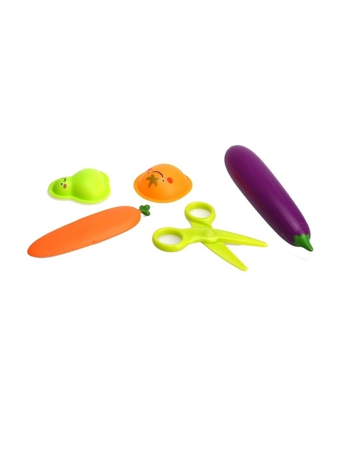 Fruit Dough Sculpting Modelling Clay Mould Play Tool Set 5 Piece