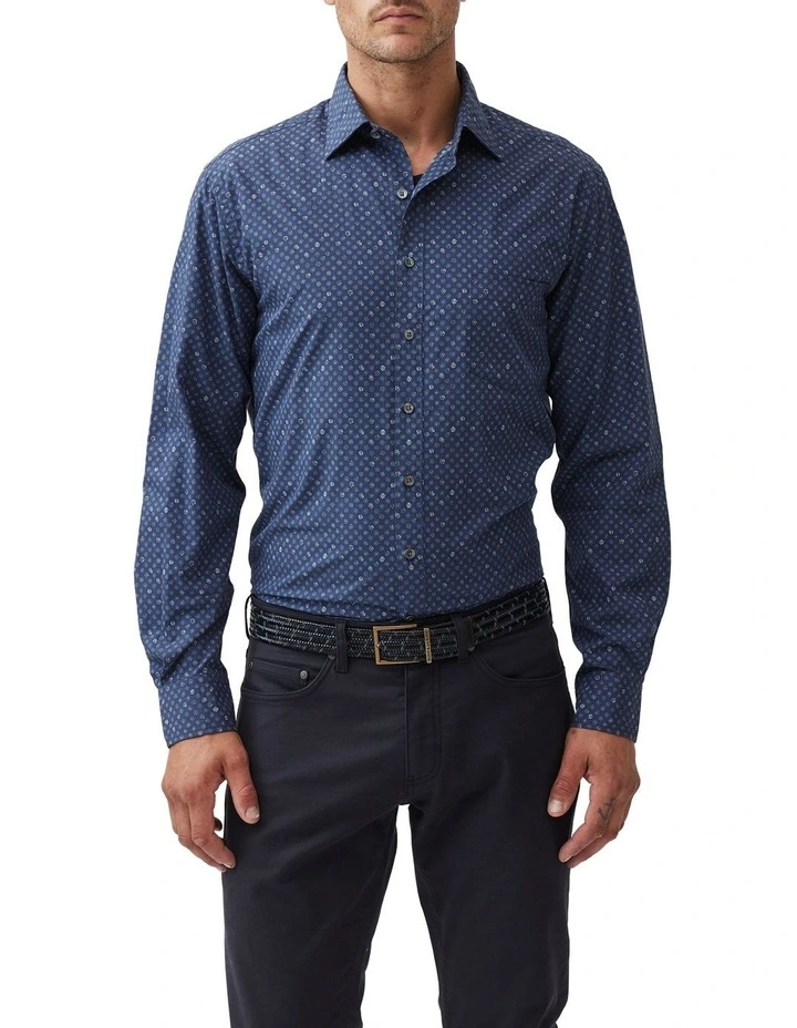 Pinotage Long Sleeve Shirt in Ink