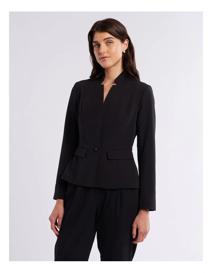 Gia Blazer in Black