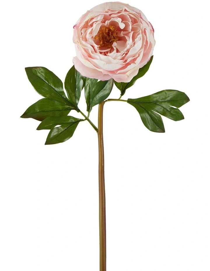 Large Peony Flower 70cm in White