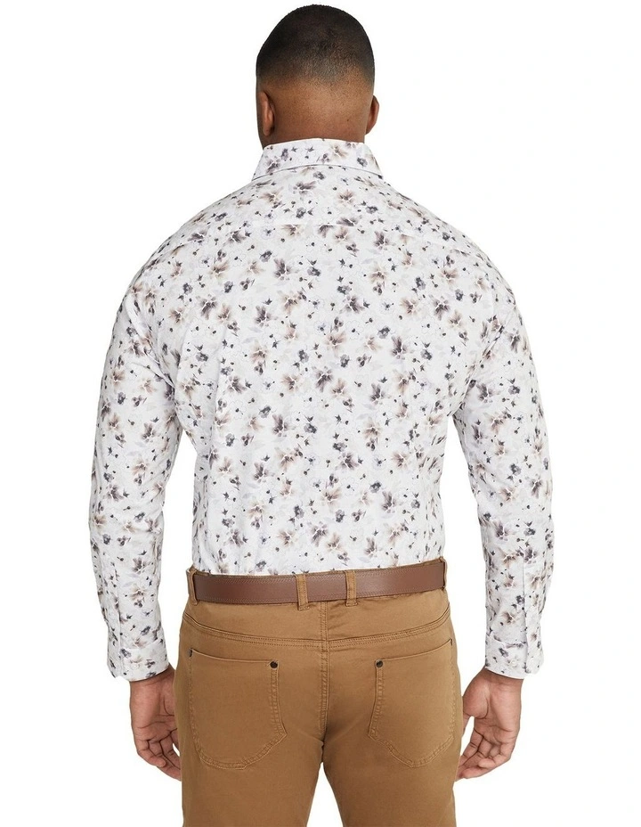 Norton Floral Shirt in Lilac