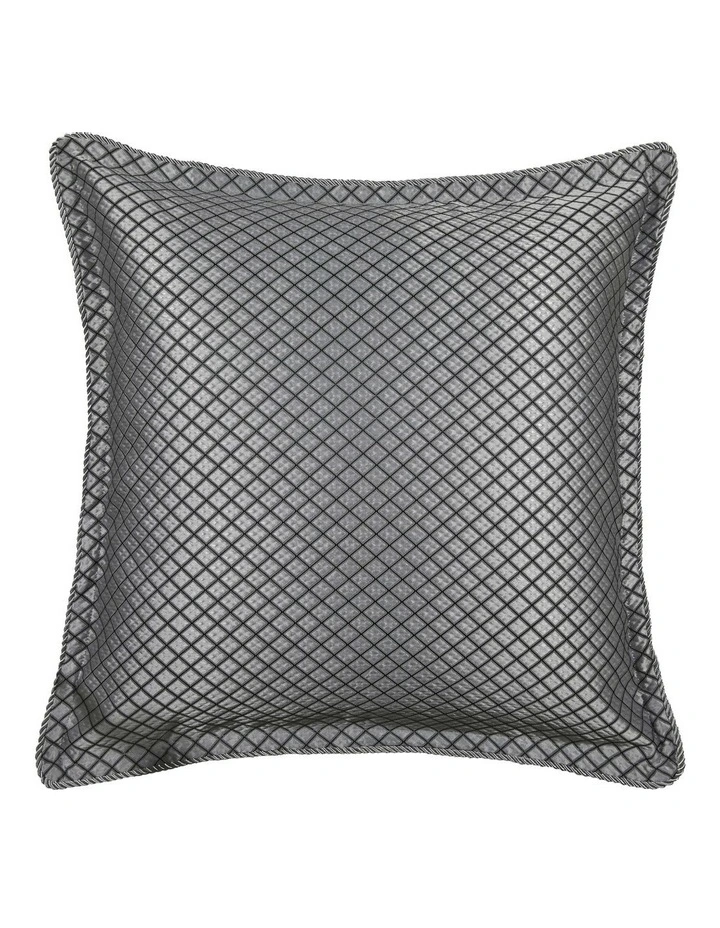 Lancaster European Pillowcase in Silver