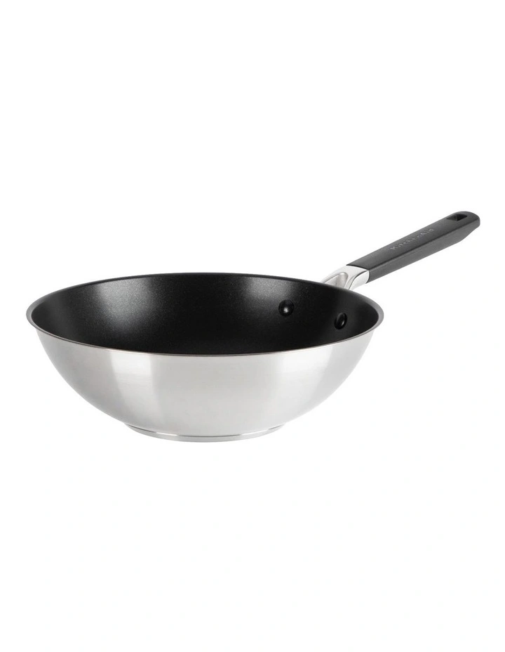 Classic TriPly Open Wok 28cm/3.63L in Stainless Steel