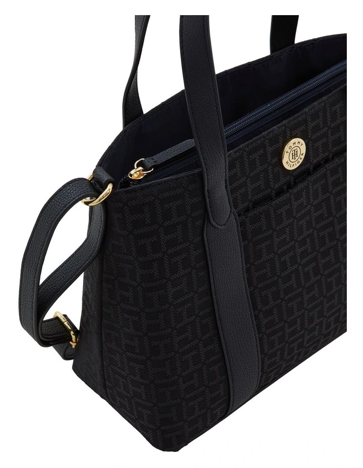 Brenna II CV Satchel Square in Black