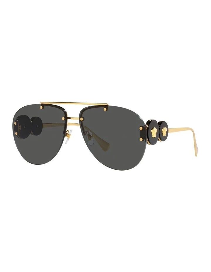 0VE2250 Sunglasses in Gold