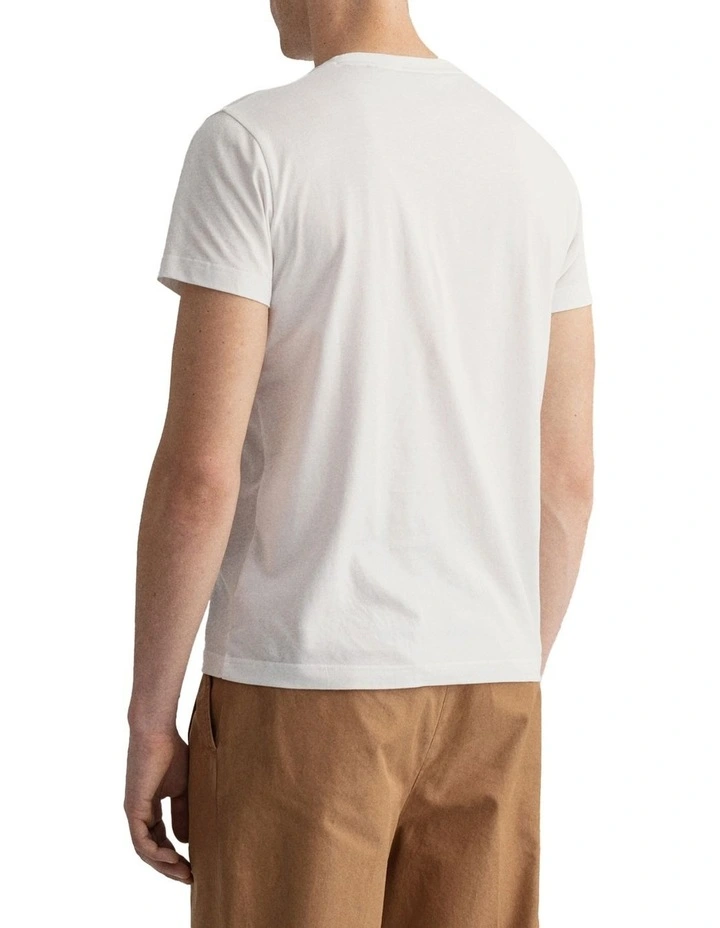Lock-Up Short Sleeve T-Shirt White