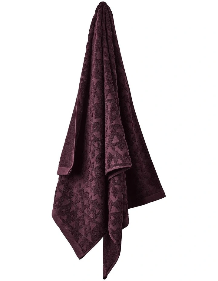 Maya Bath Towel Range in Fig