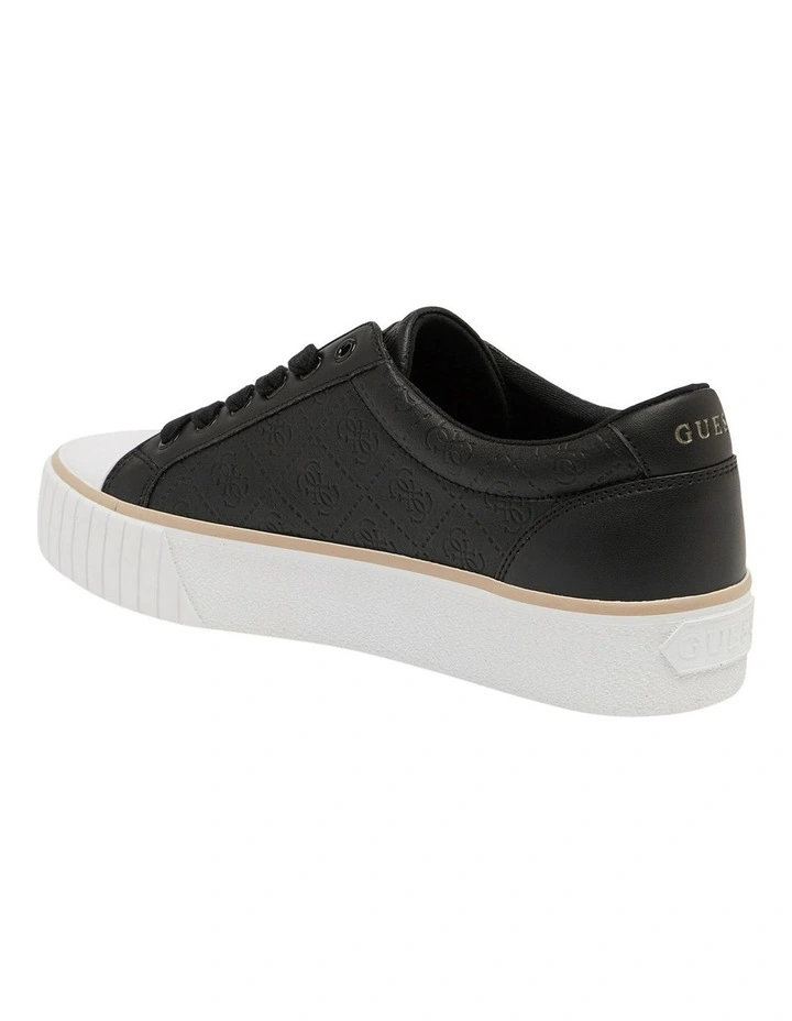 Nortin2 Canvas Sneaker in Black