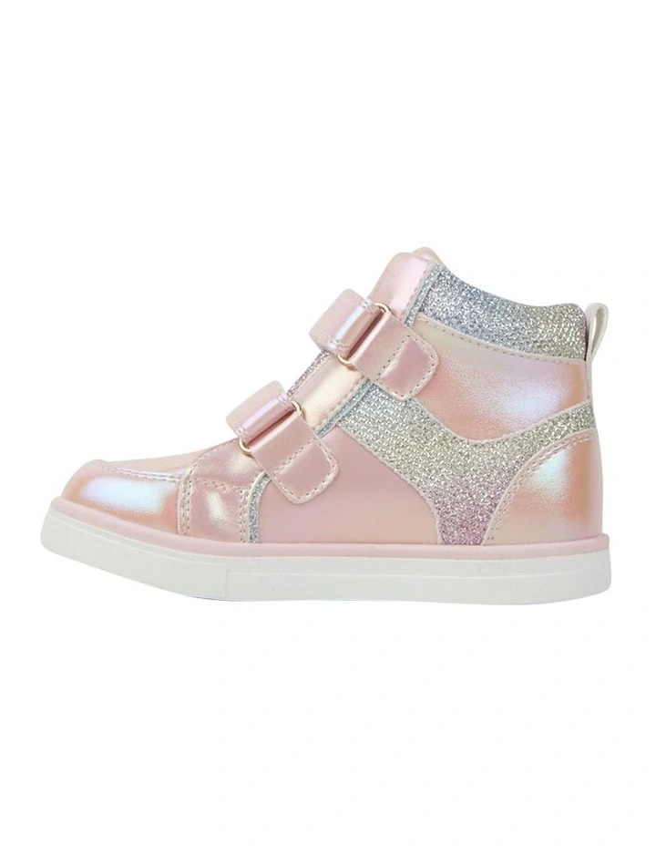 Emory Hi Top Boots in Pink