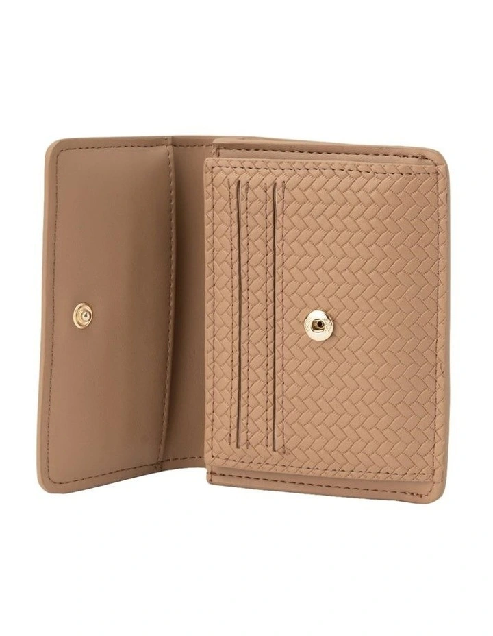 Tessa Small Wallet in Tan