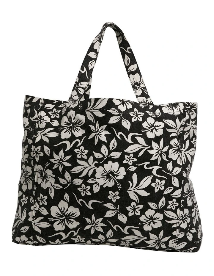 Toko Vacation Tote Bag in Black