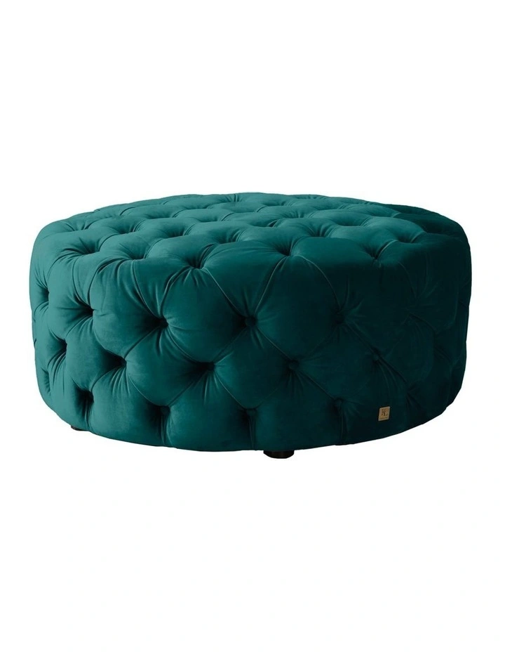 Kelly Ottoman in Green