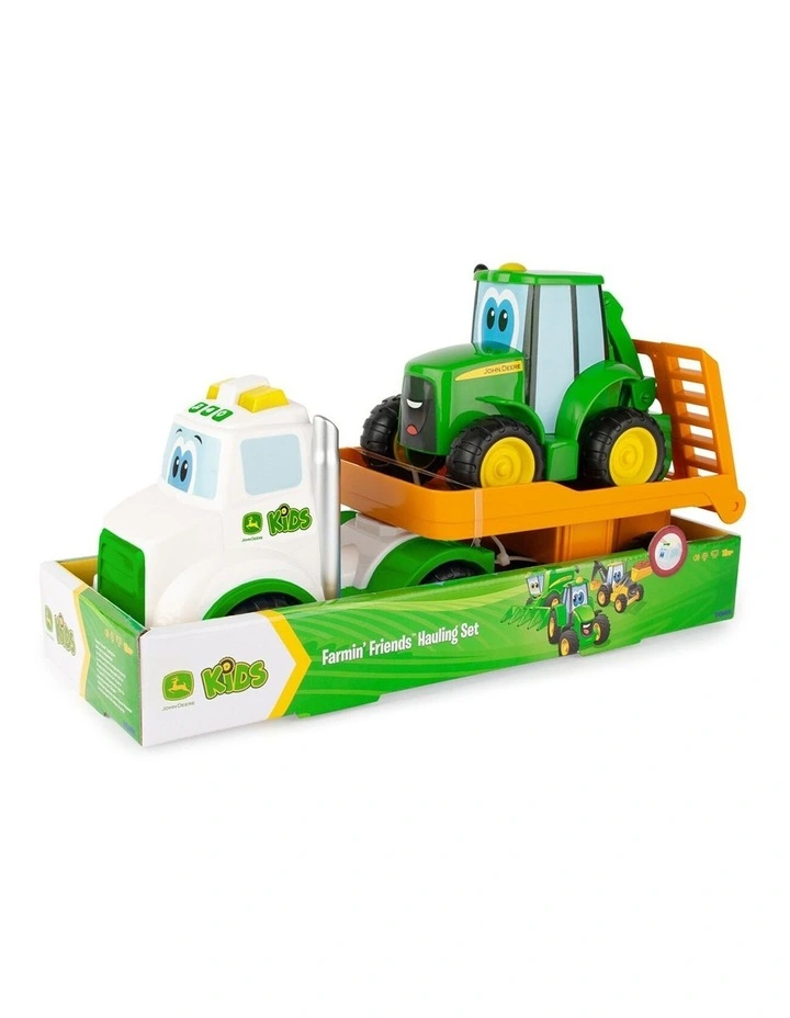 Farmin' Friends Hauling Set Truck/Tractor Kids Light/Sound Toy 18m+