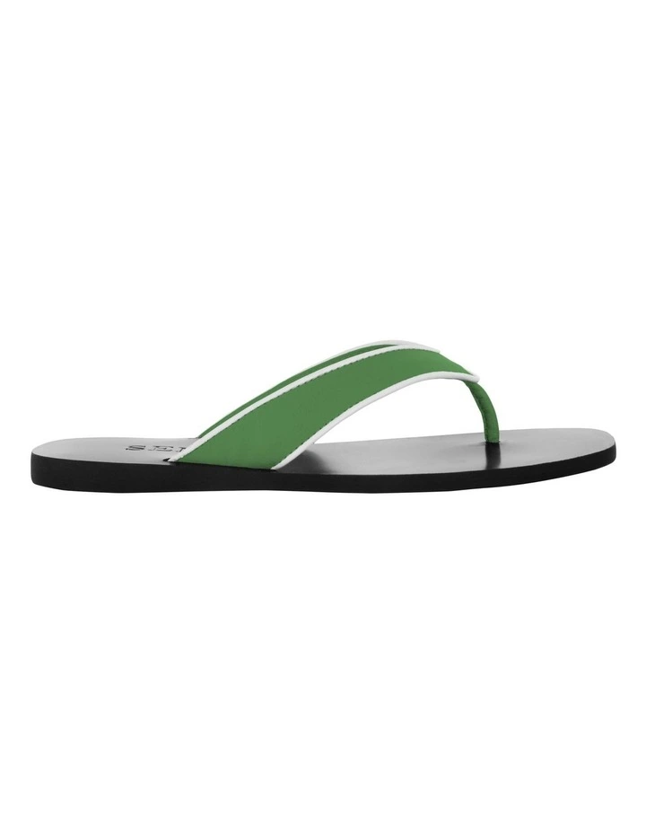 Bowie III Flat Sandals in Green