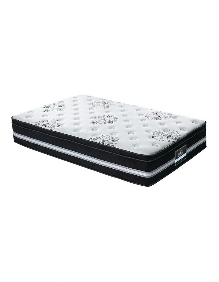 Cool Memory Foam Euro Top Pocket Spring Mattress in White