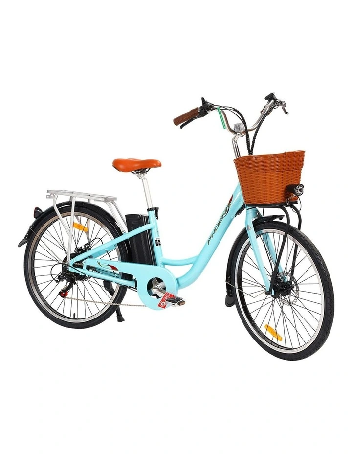 Phoenix 26 inch Electric Bicycle Urban Blue