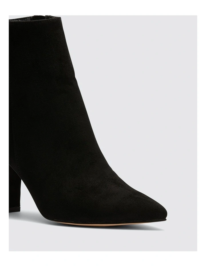 Kaesha Boot in Black Suede