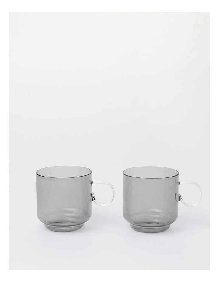 Meeru Mug Set of 2 Grey