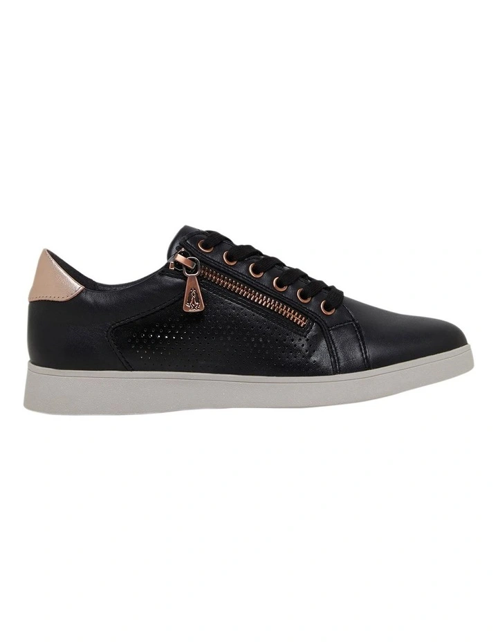 Mimosa Perf Sneaker In Black/Copper