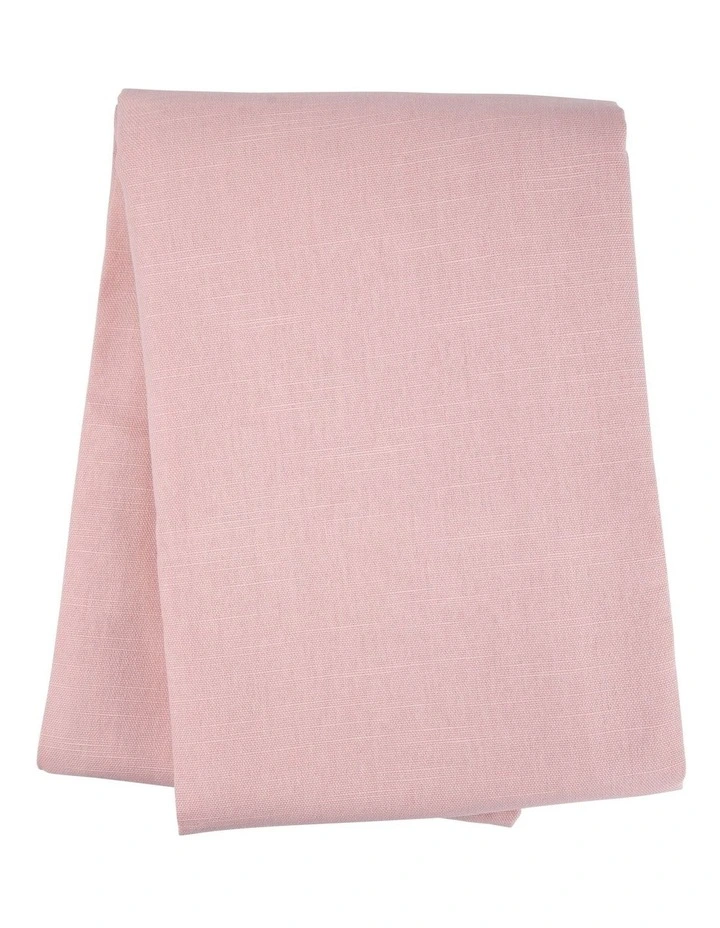 Cotton Classics Rectangle Tablecloth 230x150cm in Rose