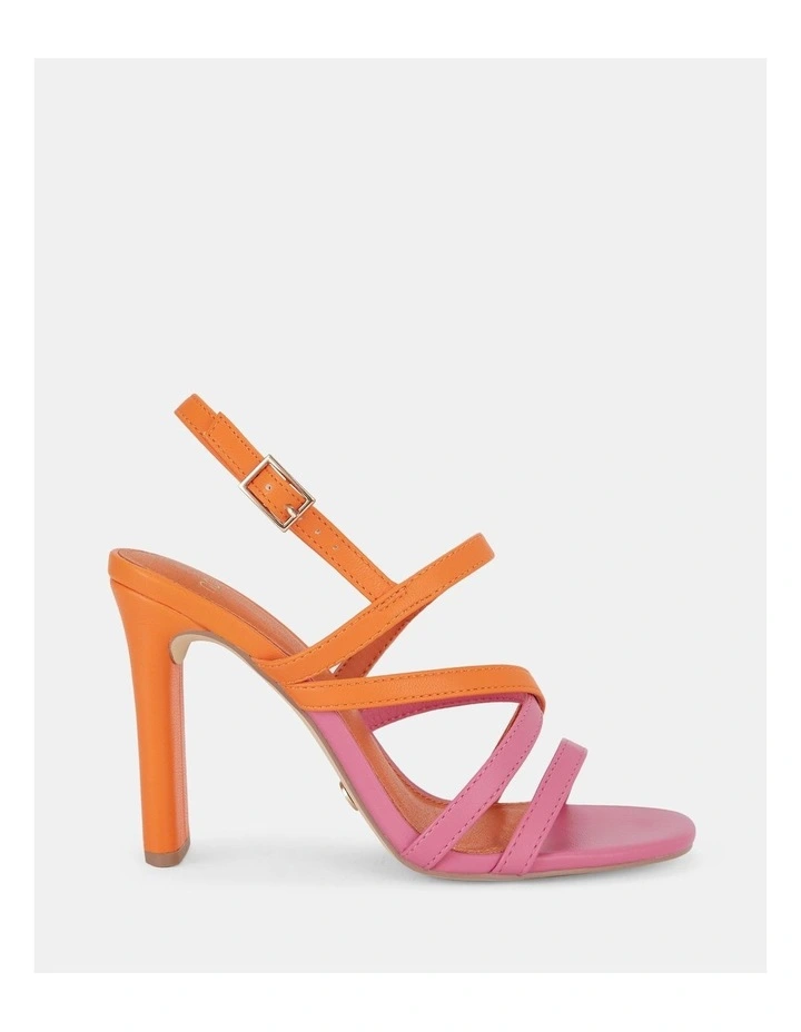 Mimosa Strappy Heels in Multicolour