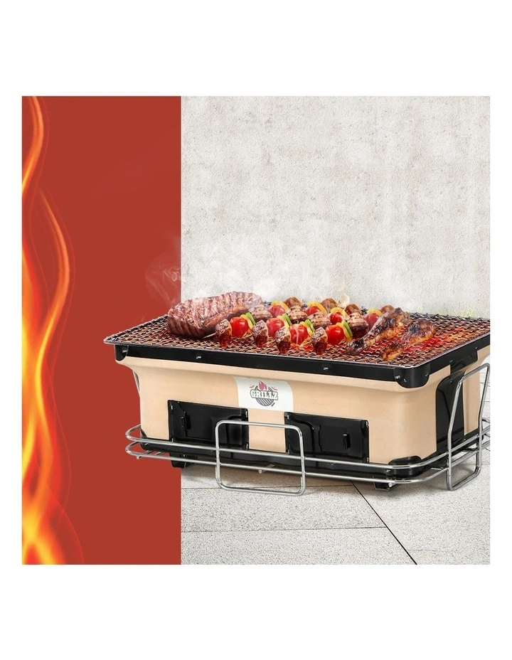 Ceramic BBQ Grill Smoker Hibachi