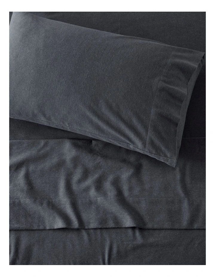 Flannelette Sheet Set in Iron