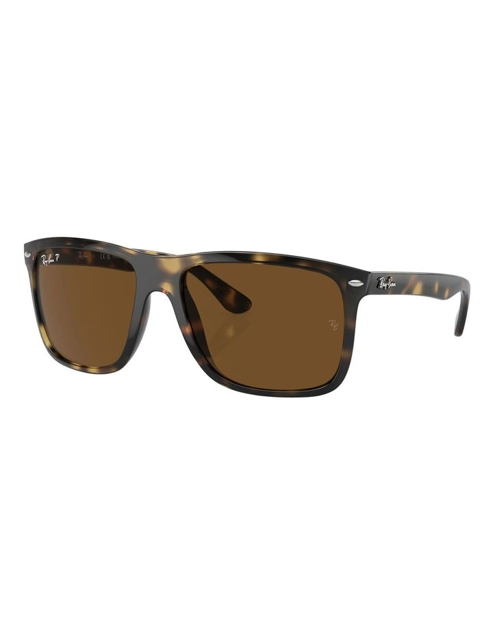 Boyfriend Two Polarised Sunglasses in Tortoise