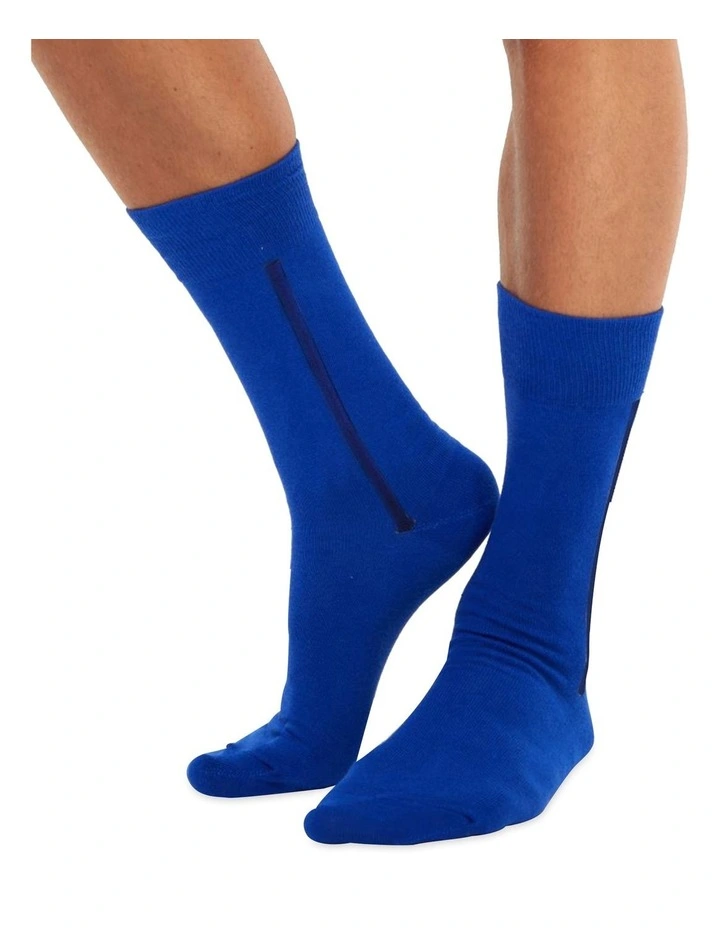 Men's Socks in Dark Blue 10 Pack