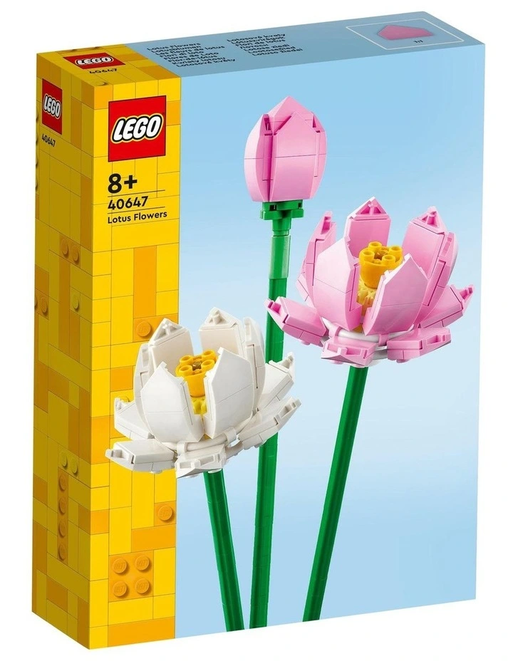 Iconic Lotus Flowers Building Set 40647
