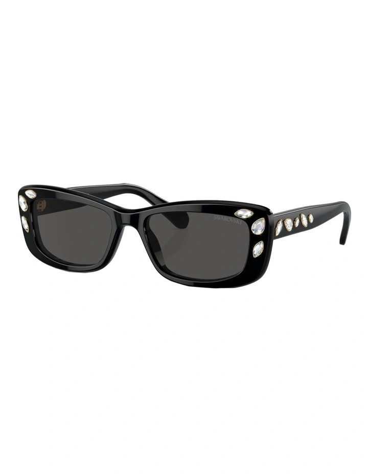 SK6008 Sunglasses in Black