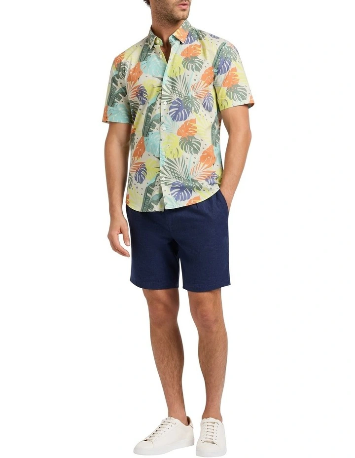 Plant A Kiss Shirt in Mineral Multi
