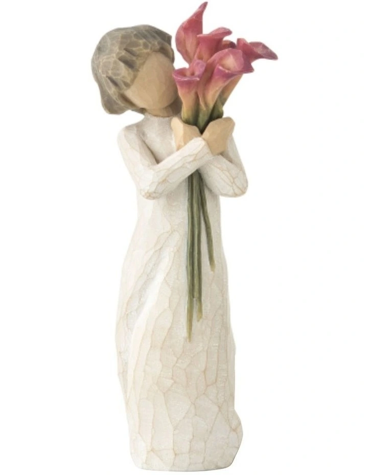 Bloom Sculpted Figure in White